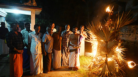 திருப்பத்தூா் கோயில்களில் காா்த்திகை தீபத் திருவிழா