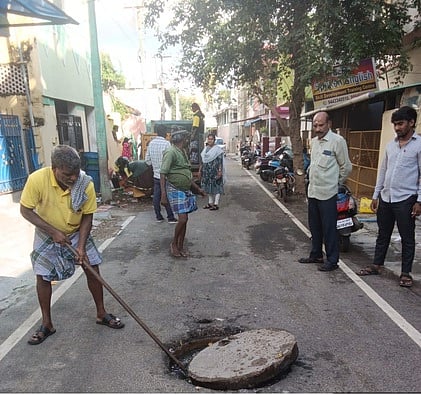 புதைசாக்கடை சீரமைப்புப் பணி