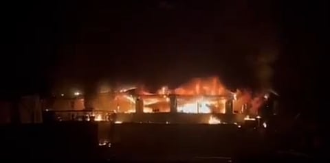 கோவா இரவு விடுதியில் பயங்கர தீ விபத்து