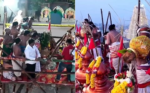 காஞ்சிபுரம் ஏகாம்பரநாதர் கோயில் மகா கும்பாபிஷேகம். 