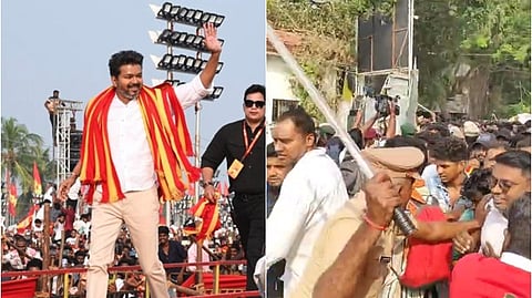 தவெக தலைவர் விஜய்.