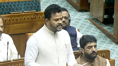 Union Minister of Civil Aviation K Ram Mohan Naidu speaks on Lok Sabha over IndiGo fiasco