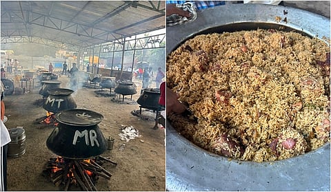 பொதுக்குழுவுக்காக தயாராகும் உணவு