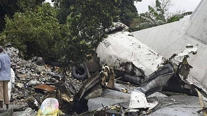 சூடான்: விபத்துக்குள்ளான ராணுவ விமானம்!