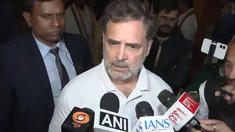 ராகுல் காந்தி செய்தியாளர் சந்திப்பு