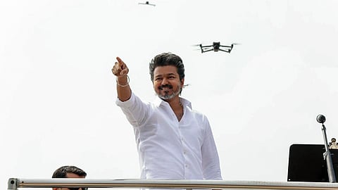 தவெக தலைவர் விஜய்