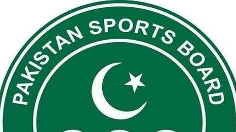 பாகிஸ்தான் விளையாட்டு ஆணைய இலச்சினை. 