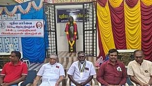 சங்கரன்கோவிலில் பாரதியாா் பிறந்த நாள் விழா