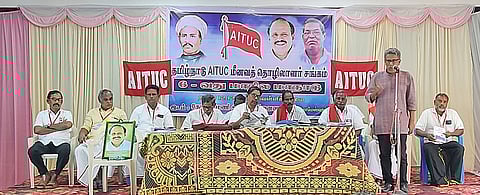 ராமேசுவரத்தில் ஏஐடியூசி 6-ஆவது மாநில மாநாடு