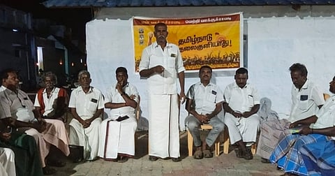 உலுப்படிப்பாறையில் திமுக பிரசாரம்