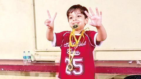 மூன்று வயதில் செஸ் ஆட்டத்தில் முத்திரை!