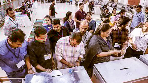 கேரள உள்ளாட்சித் தேர்தலில் முன்னணி! ராகுல் நன்றி!