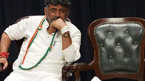 கர்நாடக துணை முதல்வர் டி.கே. சிவக்குமார் 