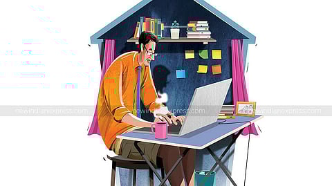 வீட்டிலிருந்து வேலை!