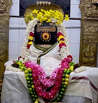  சிறப்பு அலங்காரத்தில் அருள்பாலித்த அருள்மிகு பூத்தாழீஸ்வரா். 