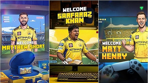 சிஎஸ்கேவில் இணைந்த சர்ஃபராஸ் கான், மேத்யூ ஷார்ட், மாட் ஹென்றி!