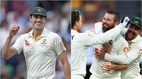 பாட் கம்மின்ஸ் - மைக்கேல் நெசர்.