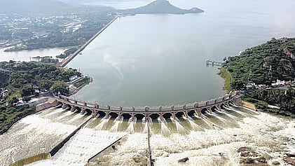 மேட்டூர் அணை.