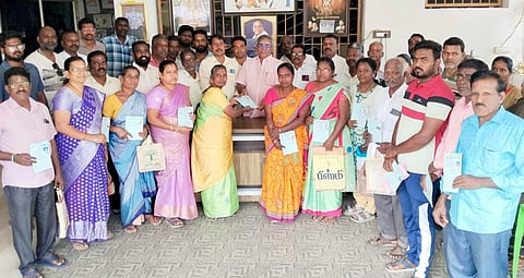 21 பேருக்கு வீடு கட்ட மானியம் அளிப்பு