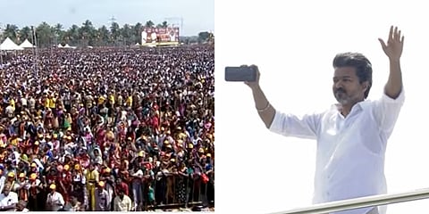 தவெக தலைவர் விஜய்