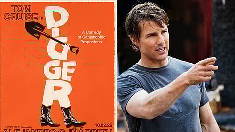Movie poster, Tom Cruise.