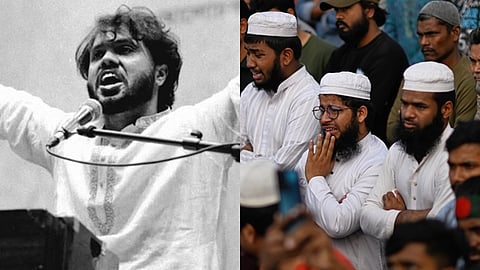 ஷெரீஃப் உஸ்மான் ஹாடியின் இறுதிச் சடங்கில் லட்சக்கணக்கானோர் பங்கேற்பு...