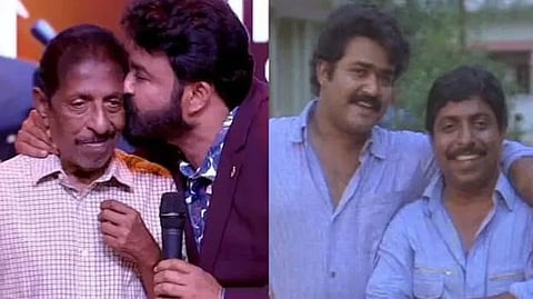 actors mohanlal and sreenivasan
