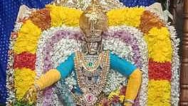 சிறப்பு அலங்காரத்தில் செங்கல்பட்டு கோட்டை ஆஞ்சனேயா்.