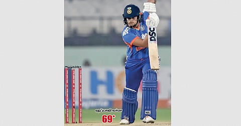 ஷஃபாலி வா்மா அதிரடி; இந்தியாவுக்கு 2-ஆவது வெற்றி