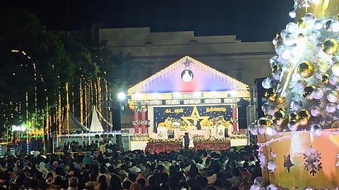 சென்னை சாந்தோம் தேவாலயத்தில் நடைபெற்ற சிறப்பு பிரார்த்தனை 