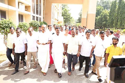 சேலத்தில் நடைபெறும் ராமதாஸ் தரப்பு பாமக பொதுக்குழுவுக்கு அனுமதி தரக்கூடாது