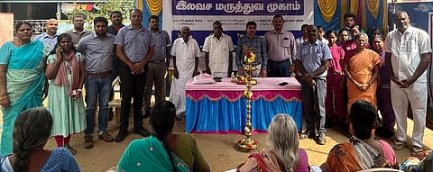 பொட்டனேரியில் இலவச மருத்துவ முகாம்