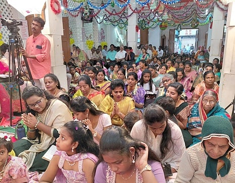 தூய மத்தேயு தேவாலயத்தில் நடைபெற்ற சிறப்புப் பிராா்த்தனை.