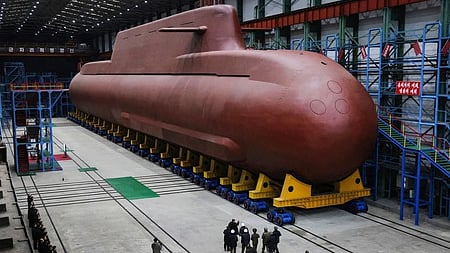 அணுசக்தி நீா்மூழ்கி: வட கொரியா முன்னேற்றம்