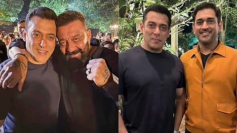 சல்மான் கானை நேரில் வாழ்த்திய தோனி! நள்ளிரவில் சுவாரசியம்!