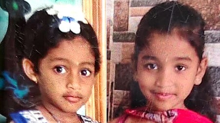  உயிரிழந்த ரிஷிகா, கமலிகா.