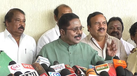 TTV Dhinakaran has no confusion or pressure regarding the alliance: AMMK