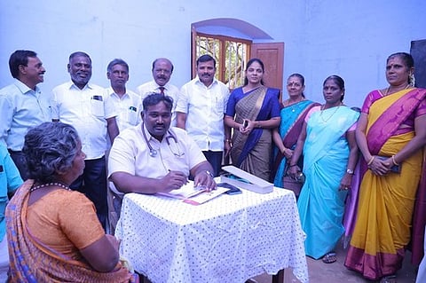  முகாமில் பங்கேற்றோா்.