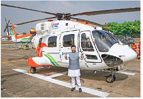 எச்.ஏ.எல். தயாரித்துள்ள அடுத்த தலைமுறை பயணிகள் ஹெலிகாப்டா்!