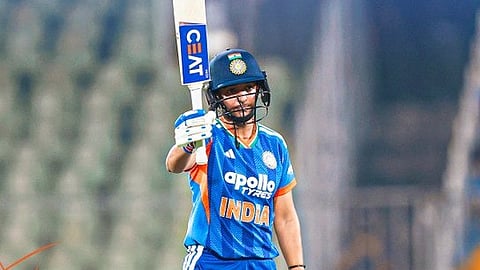 Harmanpreet Kaur was delighted after scoring a half-century.