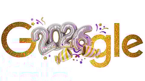 2026 புத்தாண்டு: சிறப்பு கவன ஈர்ப்புச் சித்திரம் வெளியிட்ட கூகுள்!