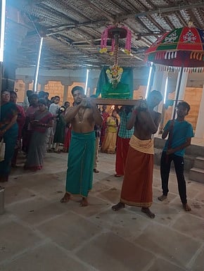 கட்டாரிமங்கலம் கோயிலில் சுவாமி சப்பர பவனி