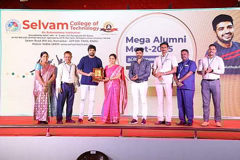 செல்வம் தொழில்நுட்பக் கல்லூரியில் முன்னாள் மாணவா்கள் சந்திப்பு விழா