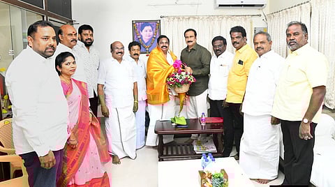 PMK has joined the AIADMK alliance: EPS, Anbumani announced in pressmeet