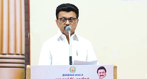 தமிழக முதல்வர் மு.க.ஸ்டாலின் 