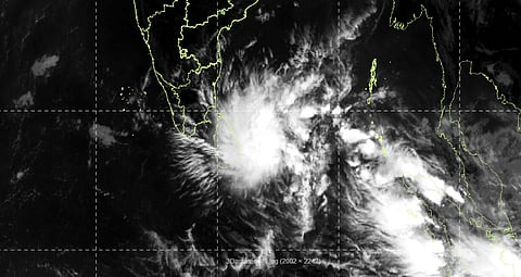 ஆழ்ந்த காற்றழுத்த தாழ்வு மண்டலமாக வலுப்பெற்றது! 