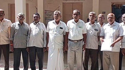 முன்னாள் ராணுவ வீரா்கள் நினைவுச் சின்னம் அமைவிட நிலத்திற்கு பட்டா வழங்க வலியுறுத்தல்