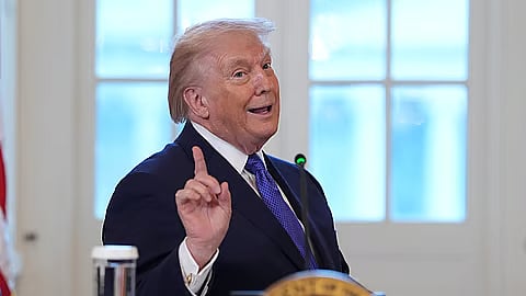 அமெரிக்க அதிபர் டொனால்ட் டிரம்ப் 