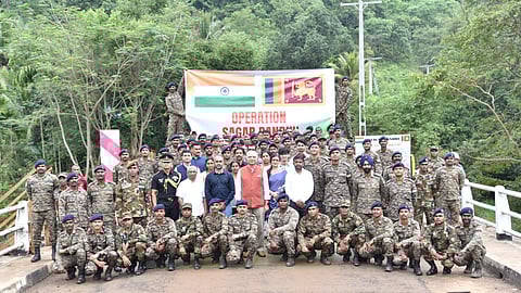 புயல் பாதித்த இலங்கையில் இந்திய நிதியில் அமைக்கப்பட்ட முதல் பெய்லி பாலம் திறப்பு!