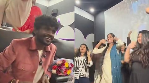 கானா வினோத், அவரின் மனைவி பாக்யா